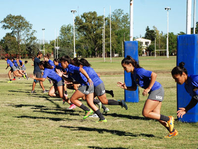 El seleccionado femenino comenzó con sus tareas físicas en La Plata.