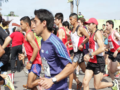 Masiva concurrencia en una nueva maratón de San Francisco Solano.