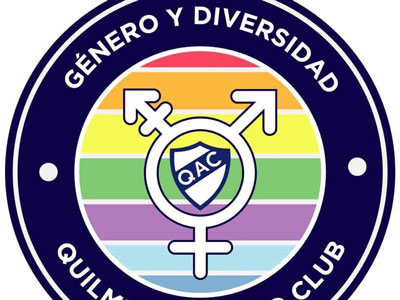 El nuevo escudo del Departamento de Género y Diversidad del QAC.