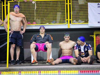 Buen papel de los nadadores del QAC en la copa disputada en Santiago de Chile.