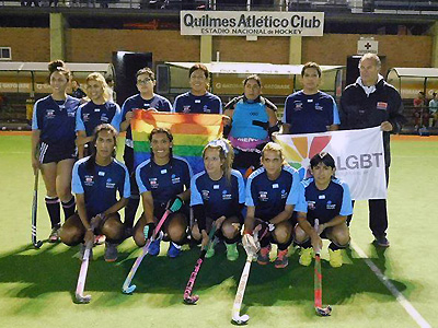 HOCKEY: El Selección Argentina LGBT cerró en el Estadio Nacional su preparación para los World Out Games de Miami.