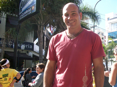 El afamado chef Martiniano Molina apoyó esta primera edición de la prueba.