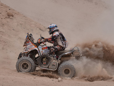 Dakar: Tucumán recibió a los dos pilotos quilmeños para reponer fuerzas en la única jornada sin carrera.