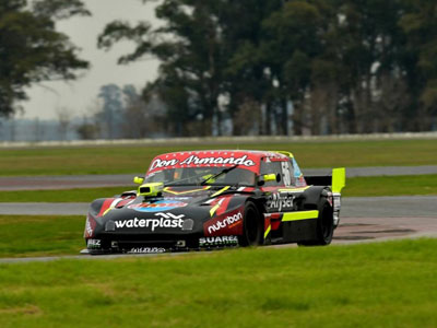 El Ford del Quilmes Plas Racing volvió a mostrar el talento en pista de Fritzler.