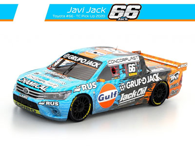 El modelo de la camioneta que Javier Jack estrenará este fin de semana.