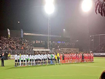 A estadio repleto, volvieron a jugar los Leones contra Bélgica.