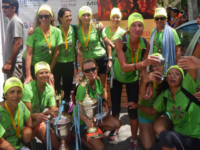 ATLETISMO: Varias quilmeñas integraron el único equipo femenino que logró completar el XXIII Cruce de Los Andes.