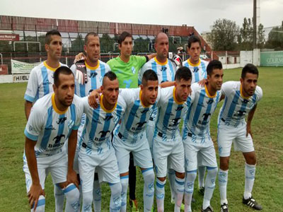 El equipo de Argentino de Quilmes que se presentó en Rosario.