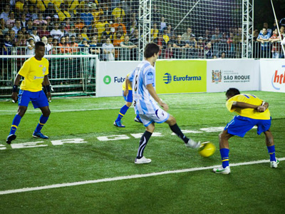 Fútbol de Calle: Argentina fue subcampeón en una de las dos copas en juego en Brasil.