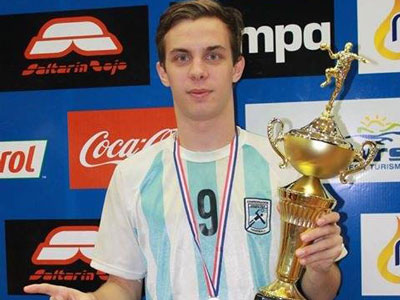 Pauloni, con pasado en la selección, ahora jugará el Mundial Juvenil.