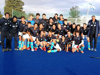 Los chicos de Buenos Aires festejan el título en el Argentino Sub 18.