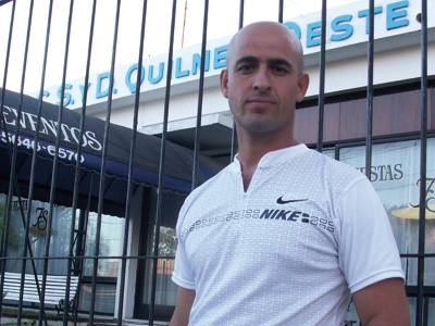 El responsable. Alejandro Mittica, coordinador deportivo del club.