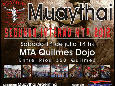 Este sábado se disputa en Quilmes el "2do Torneo Interno de Muay Thai Argentina".