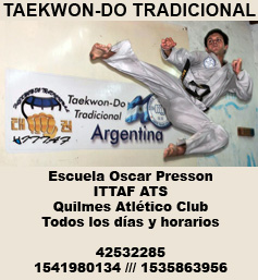 TAEKWONDO TRADICIONAL EN EL QULMES ATLETICO CLUB